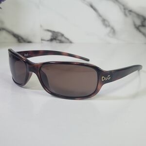 D&G Y2k Sunglasses. Dorce & Gabbana Brown Lenses. Vintage